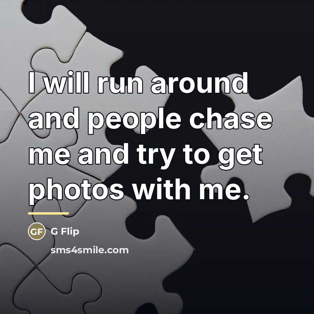 “I will run around and people chase me and try…” quote by G Flip