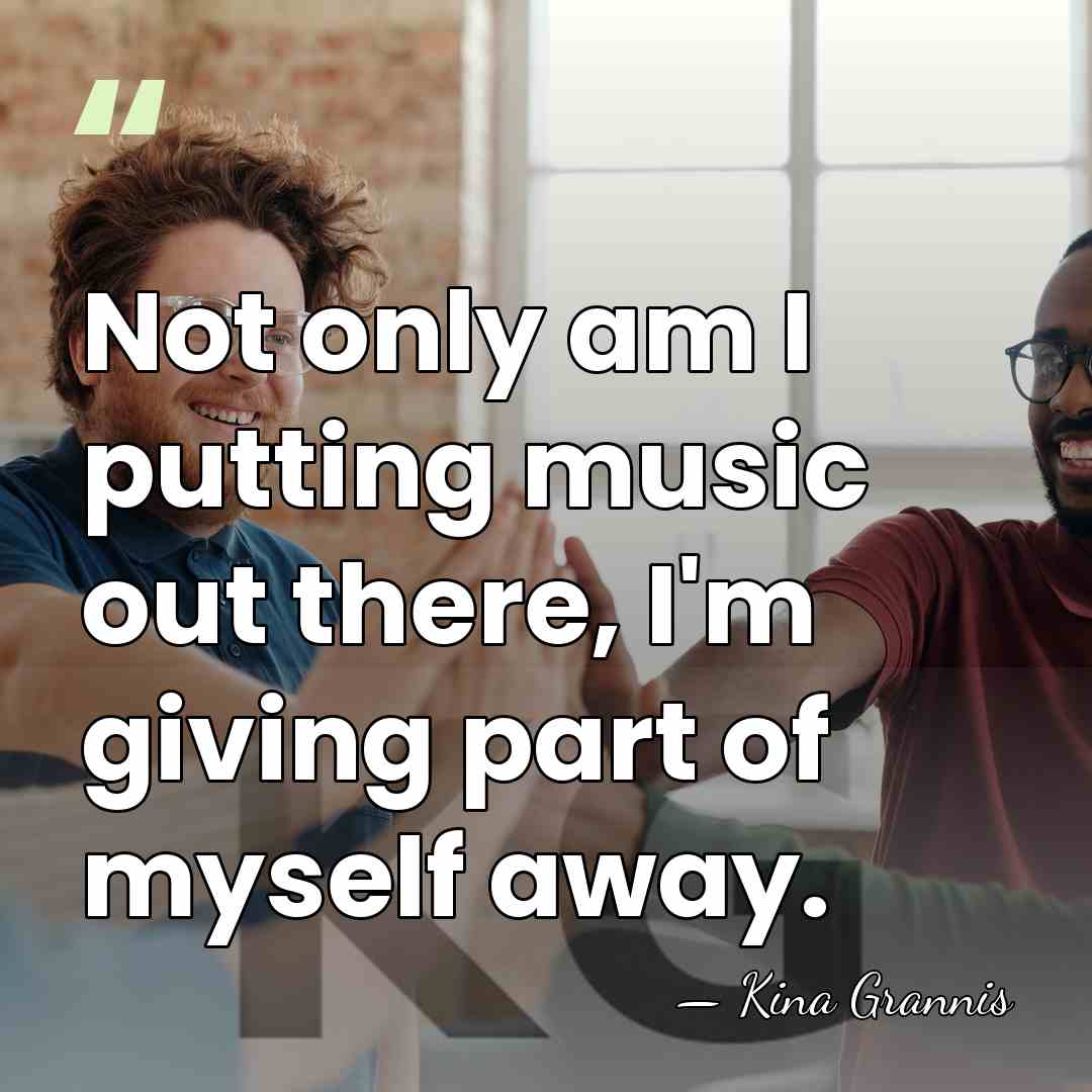 Not only am I putting music out there, I'm giving part of&hellip; - Kina Grannis