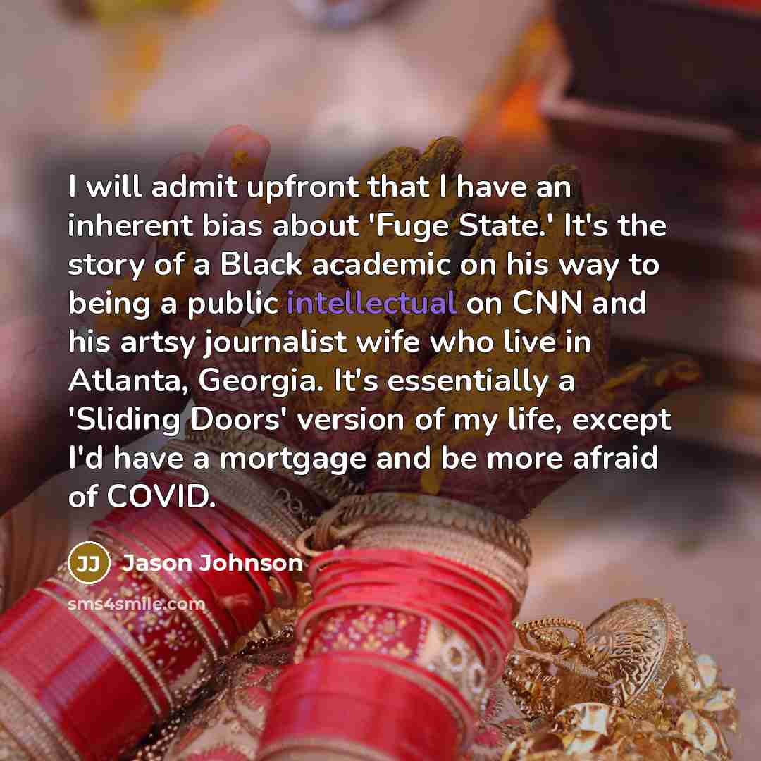 “I will admit upfront that I have an inherent bias…” quote by Jason Johnson