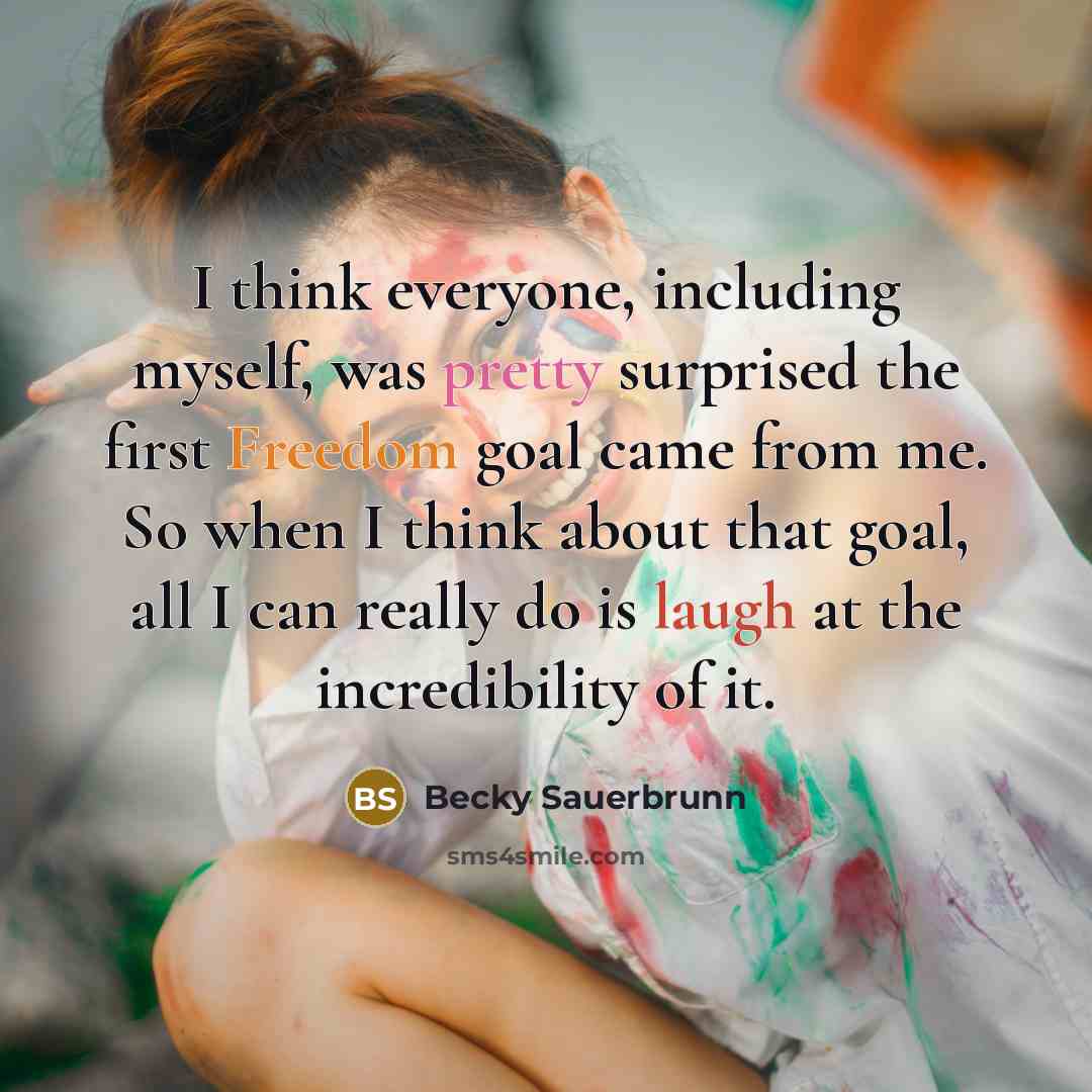 “I think everyone, including myself, was pretty surprised the first…” quote by Becky Sauerbrunn