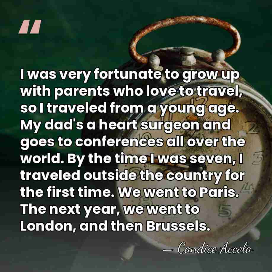 I was very fortunate to grow up with parents who love to&hellip; - Candice Accola