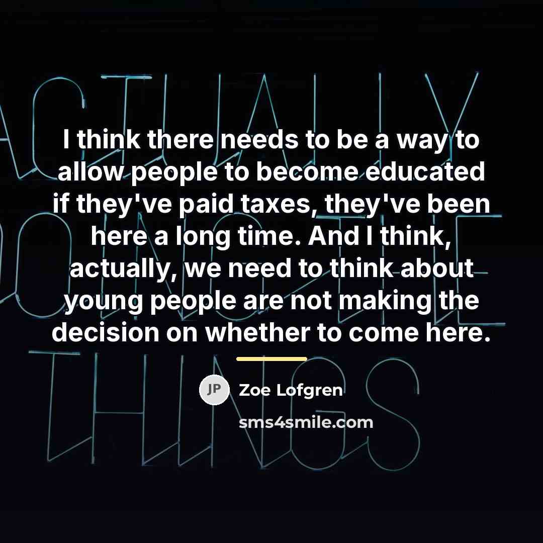 “I think there needs to be a way to allow…” quote by Zoe Lofgren