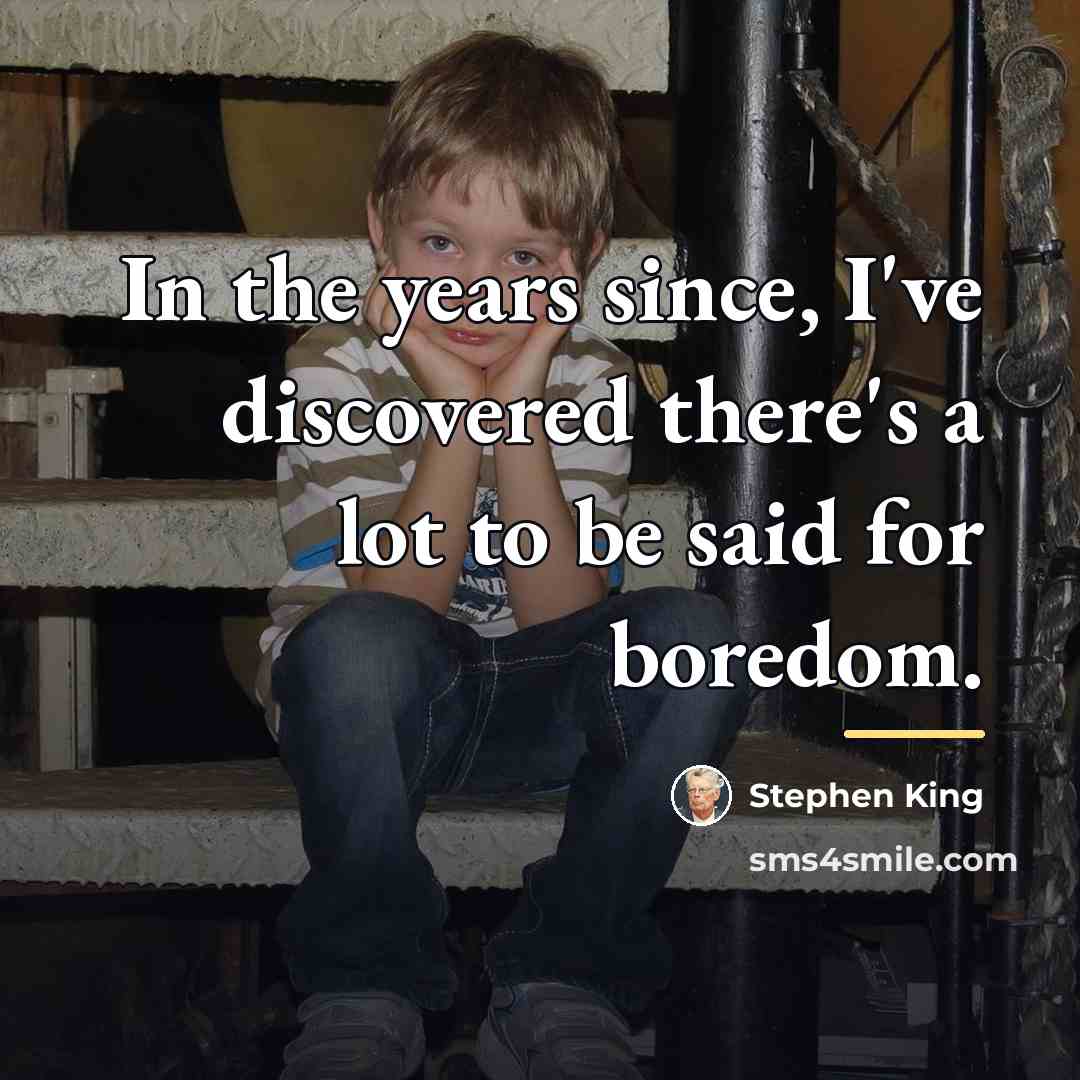 “In the years since, I've discovered there's a lot to…” quote by Stephen King