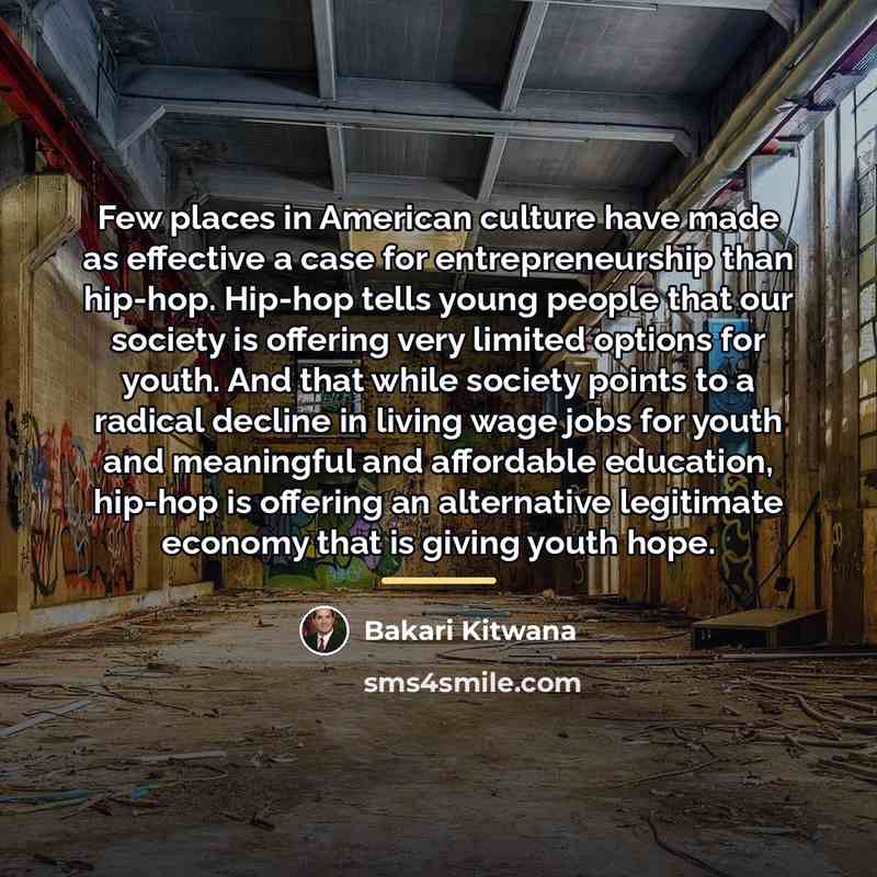 “Few places in American culture have made as effective a…” quote by Bakari Kitwana