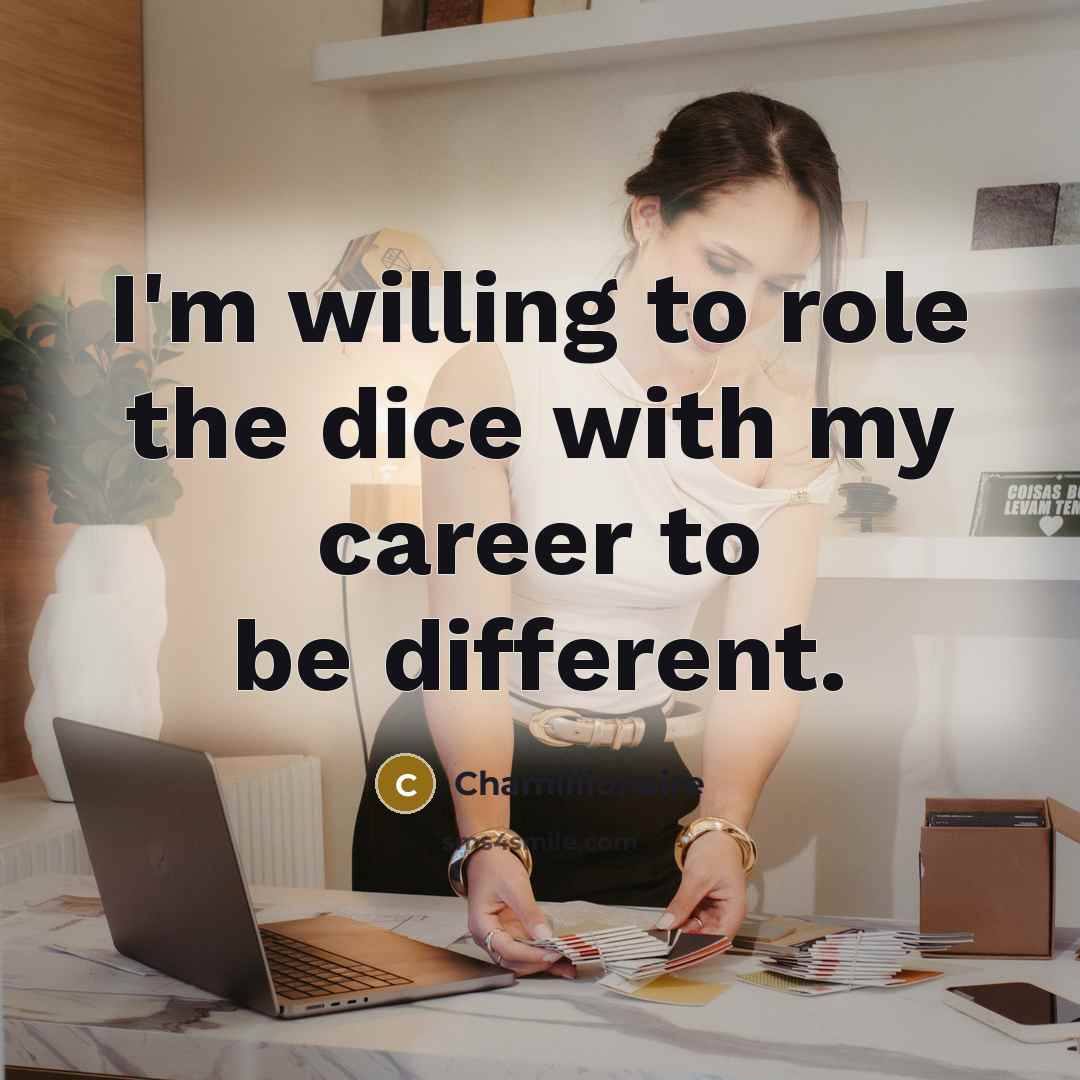 “I'm willing to role the dice with my career to…” quote by Chamillionaire