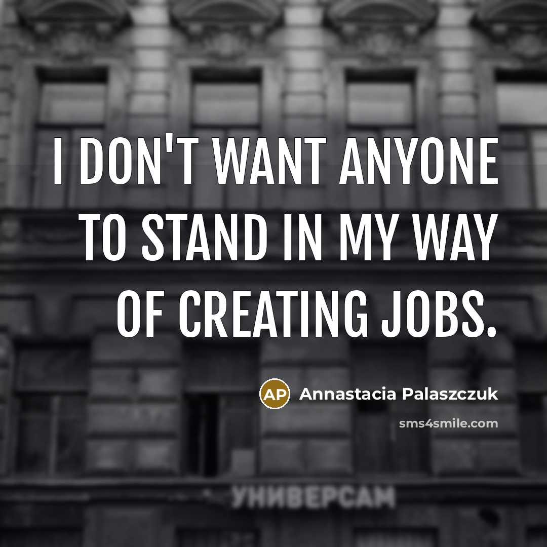 “I don't want anyone to stand in my way of…” quote by Annastacia Palaszczuk