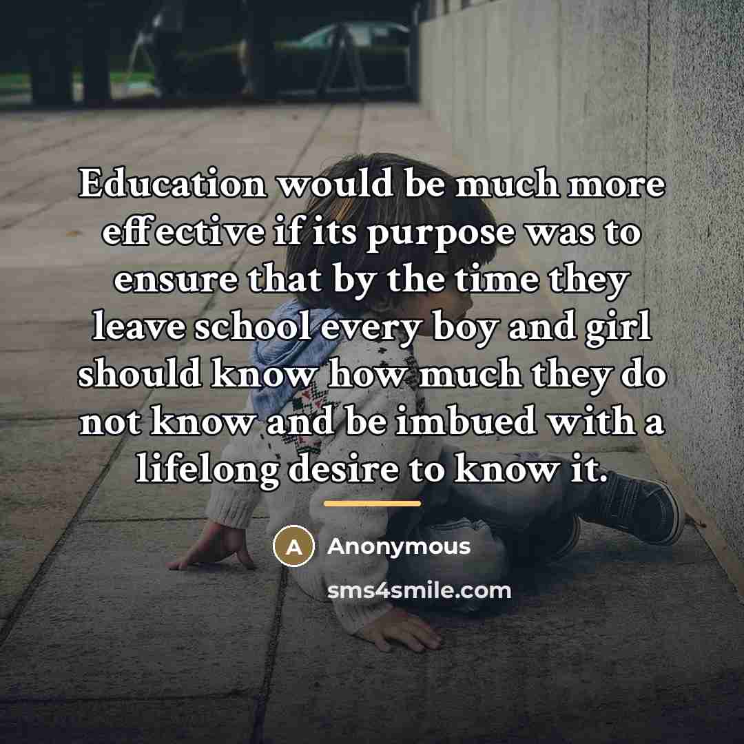 “Education would be much more effective if its purpose was…” quote by William Hale Hale