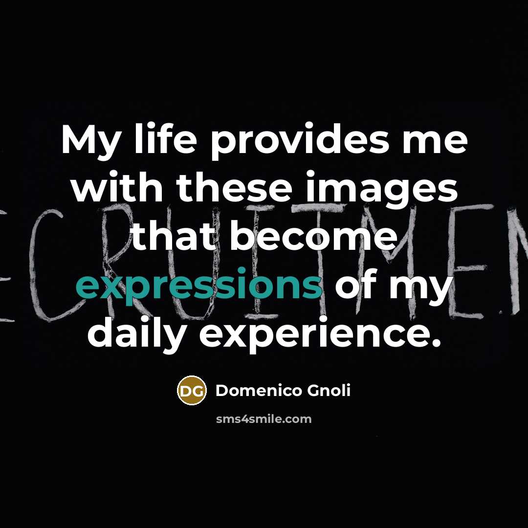 “My life provides me with these images that become expressions…” quote by Domenico Gnoli