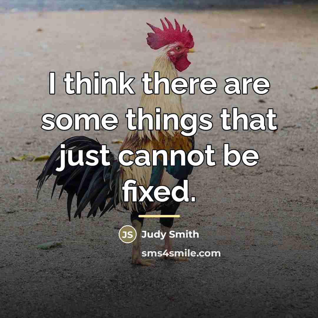 “I think there are some things that just cannot be…” quote by Judy Smith