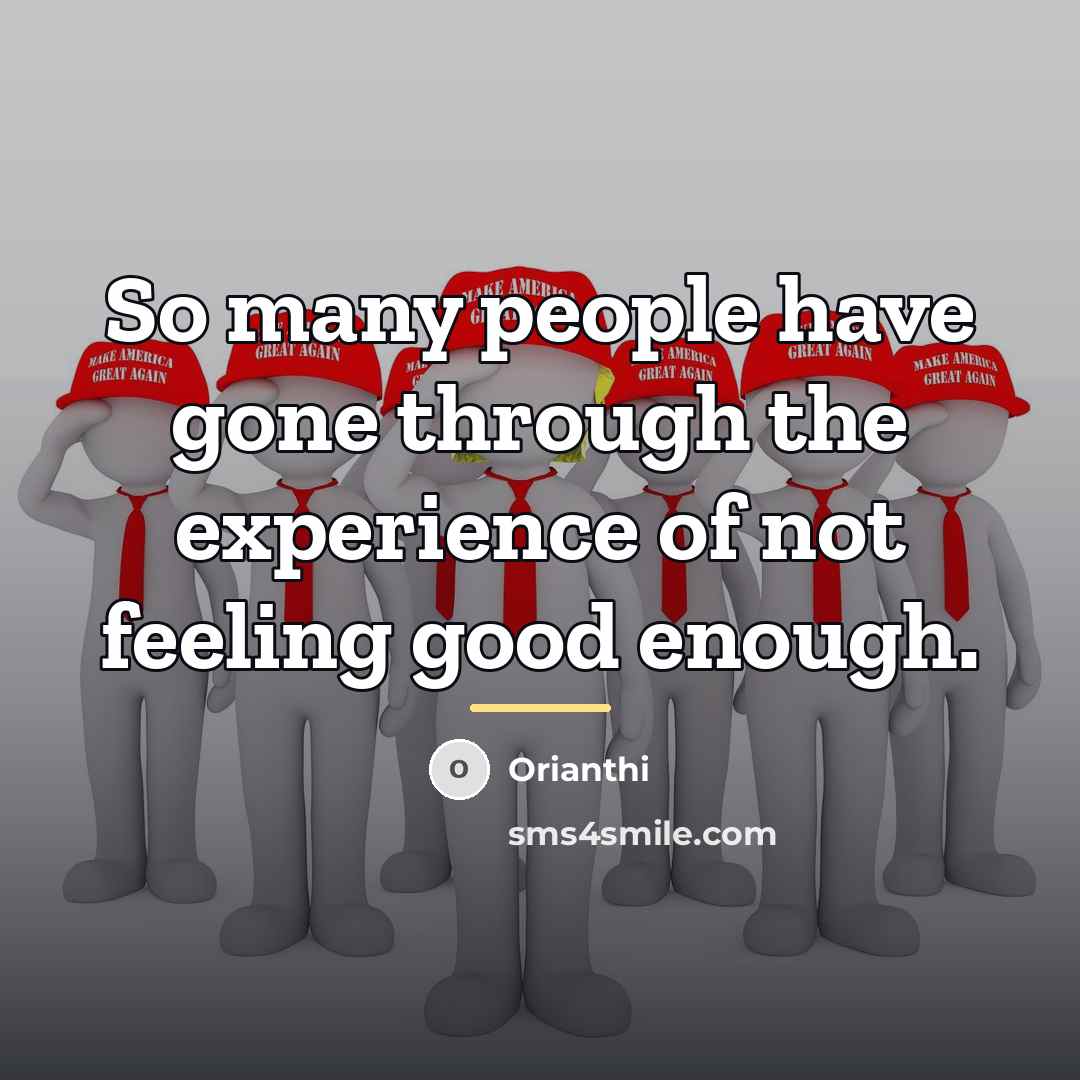 “So many people have gone through the experience of not…” quote by Orianthi