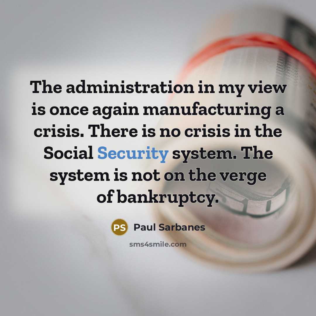 “The administration in my view is once again manufacturing a…” quote by Paul Sarbanes