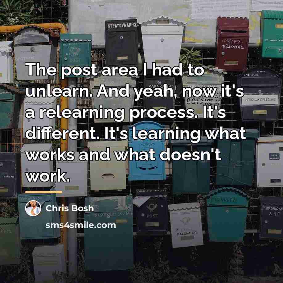 “The post area I had to unlearn. And yeah, now…” quote by Chris Bosh
