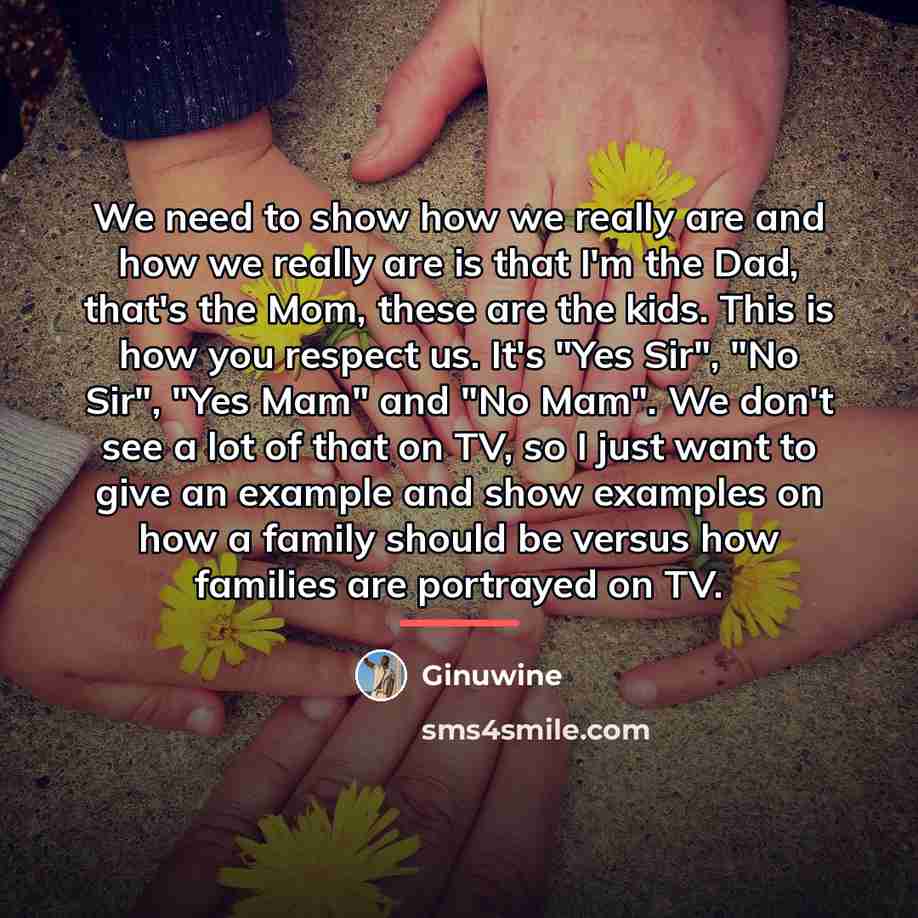 “We need to show how we really are and how…” quote by Ginuwine