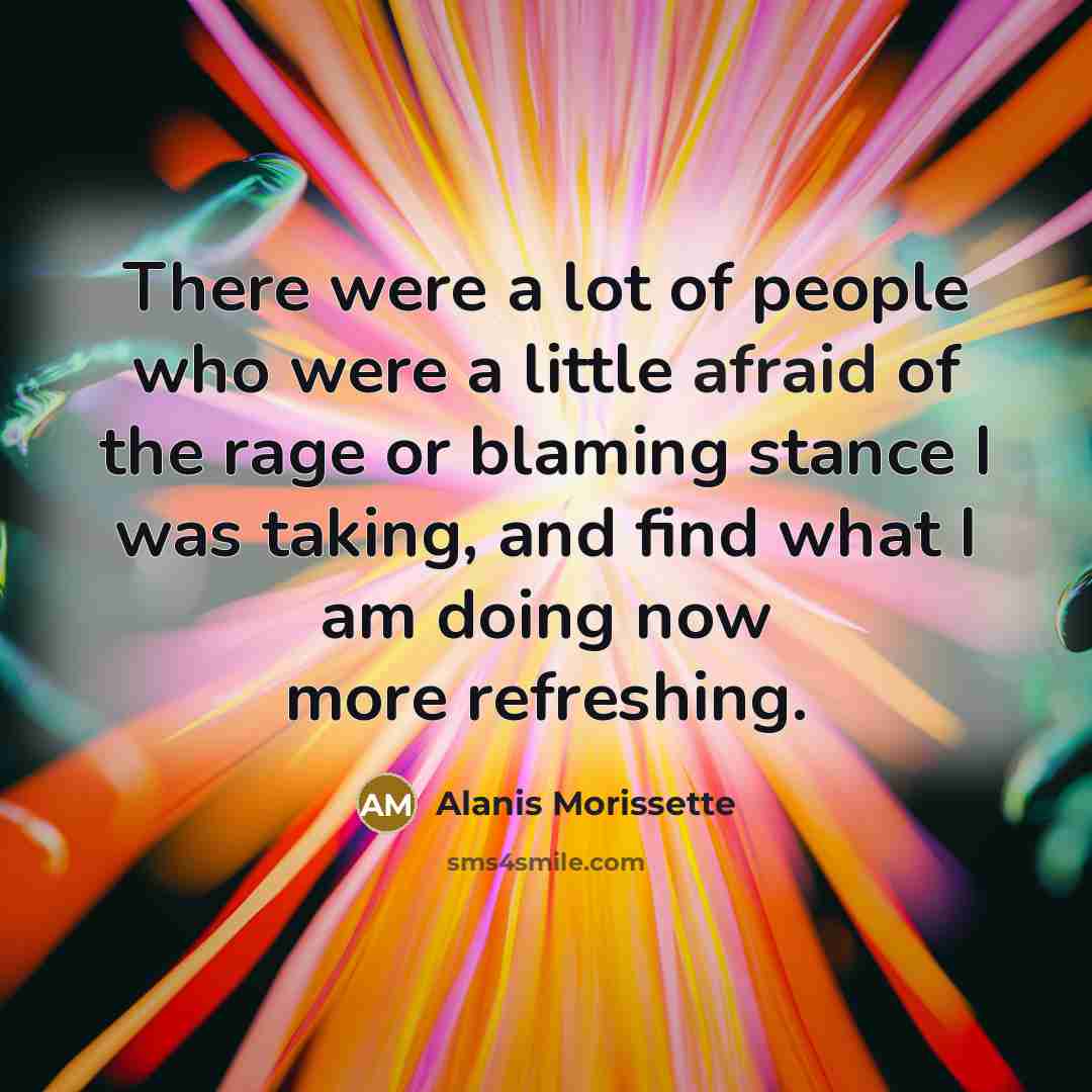 “There were a lot of people who were a little…” quote by Alanis Morissette