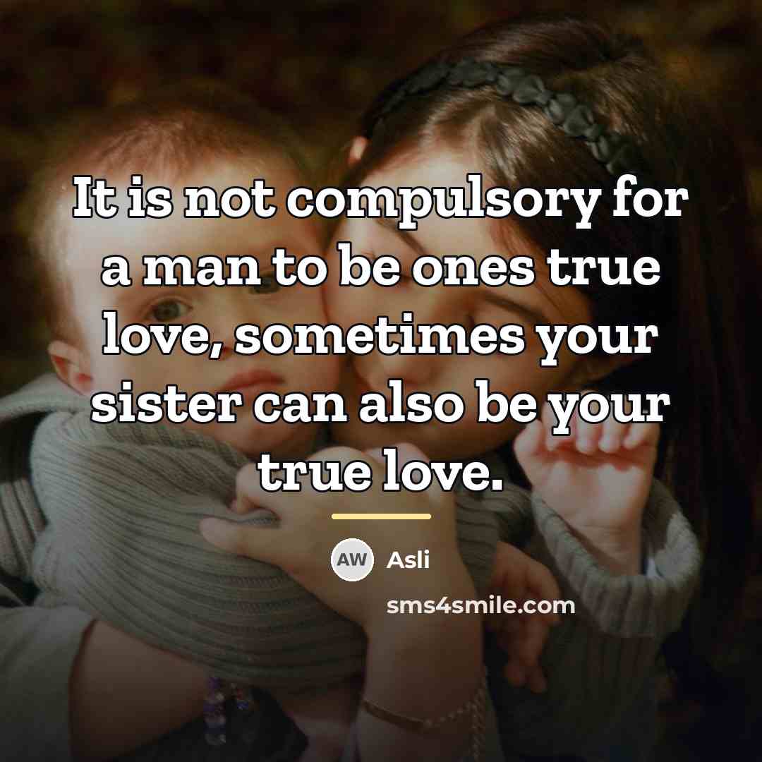 “It is not compulsory for a man to be ones…” quote by Asli