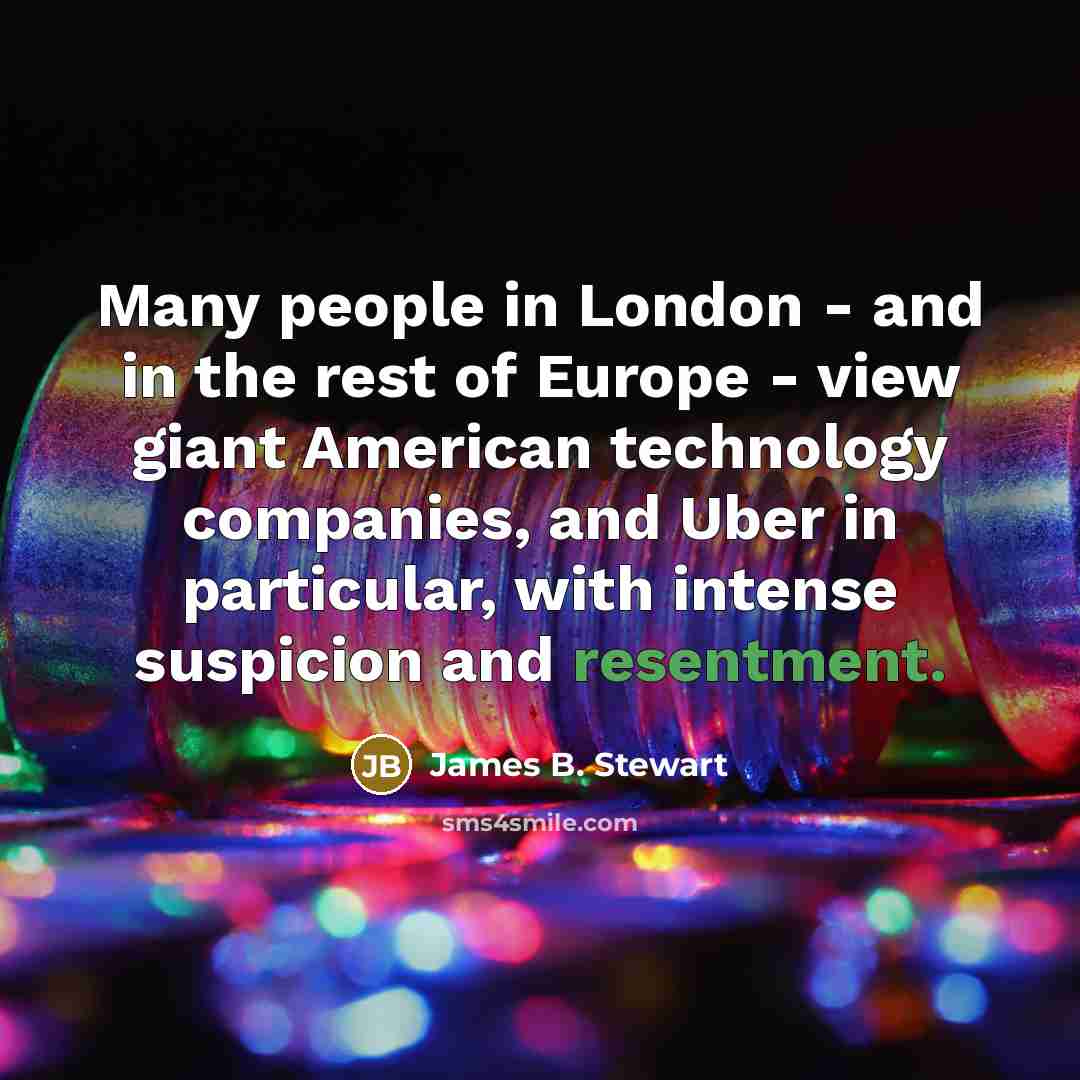 “Many people in London - and in the rest of…” quote by James B. Stewart