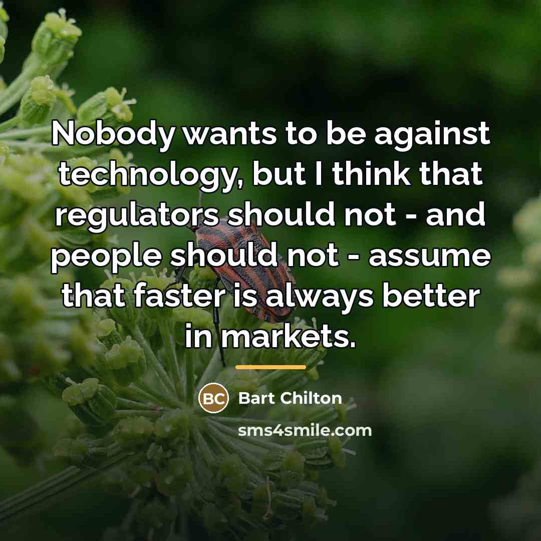 “Nobody wants to be against technology, but I think that…” quote by Bart Chilton