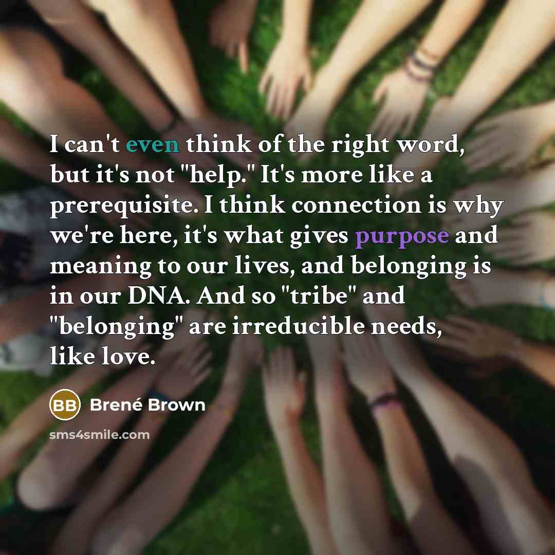 “I can't even think of the right word, but it's…” quote by Brené Brown