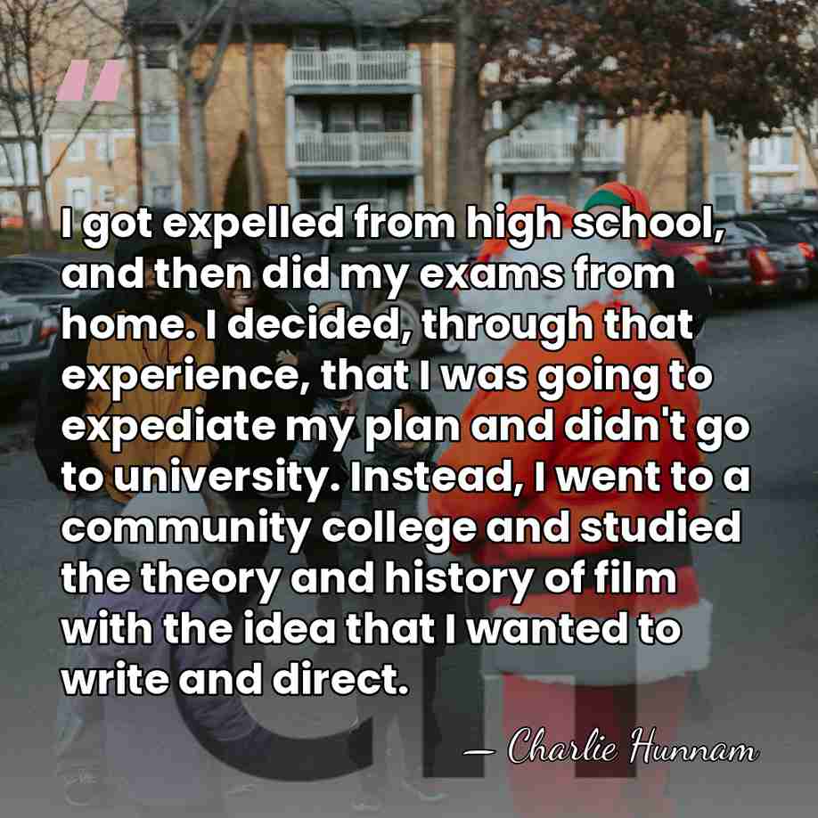 I got expelled from high school, and then did my exams from&hellip; - Charlie Hunnam