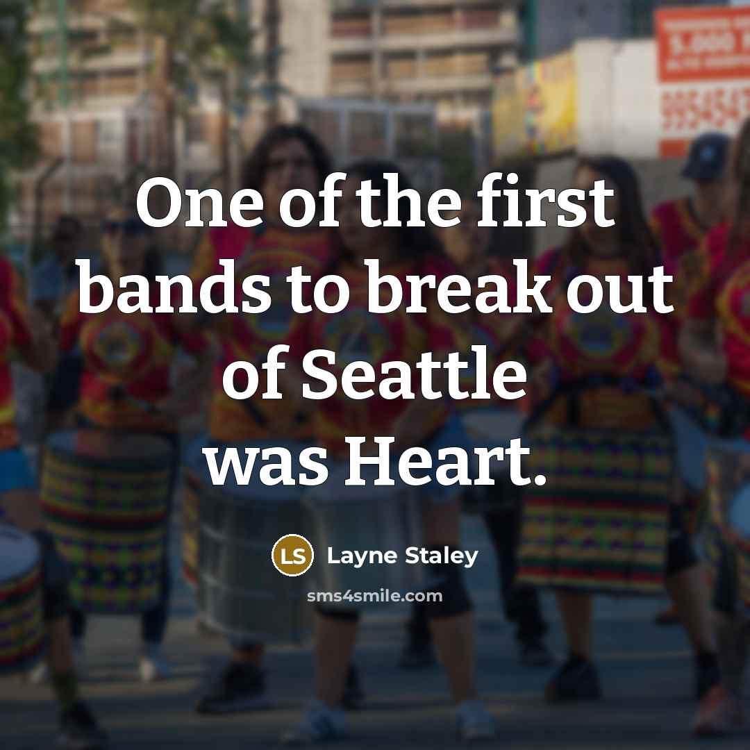 “One of the first bands to break out of Seattle…” quote by Layne Staley