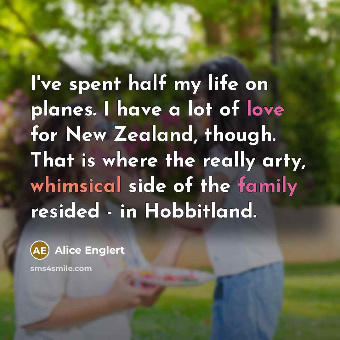 “I've spent half my life on planes. I have a…” quote by Alice Englert