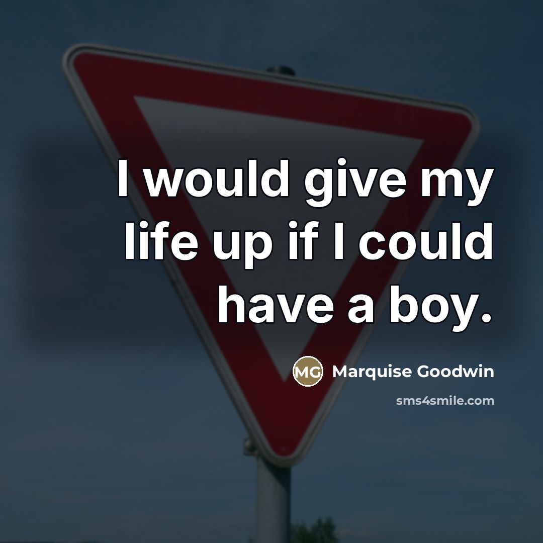 “I would give my life up if I could have…” quote by Marquise Goodwin