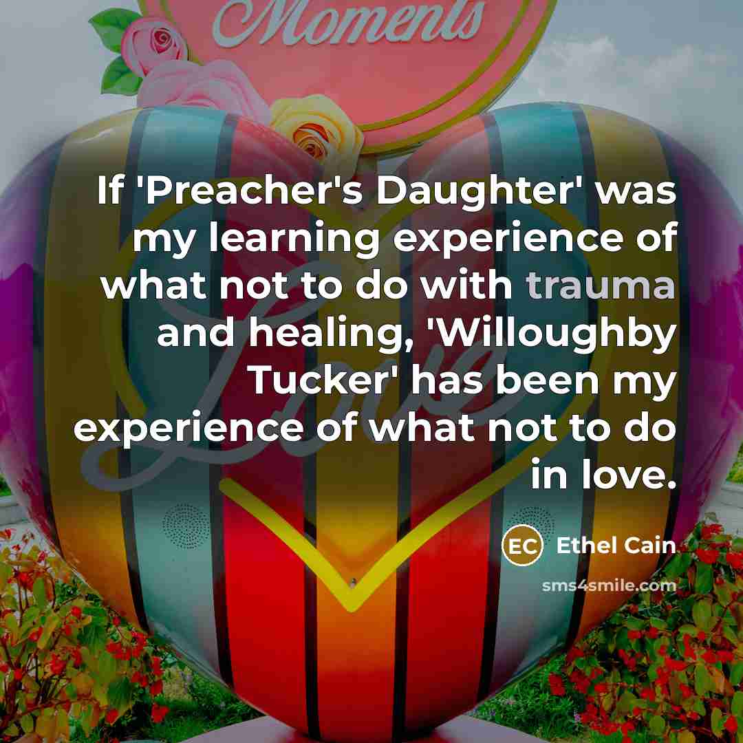 “If 'Preacher's Daughter' was my learning experience of what not…” quote by Ethel Cain