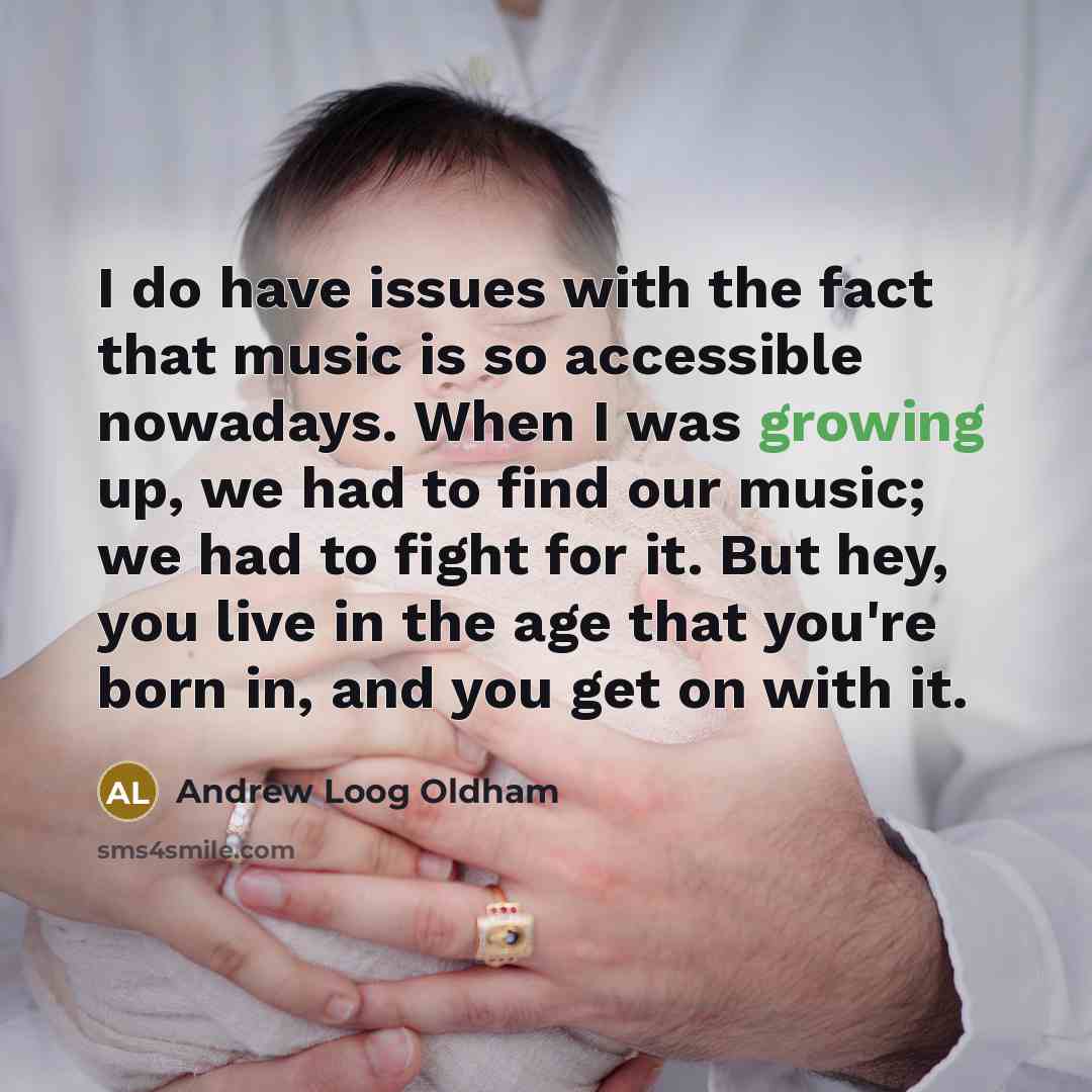 “I do have issues with the fact that music is…” quote by Andrew Loog Oldham