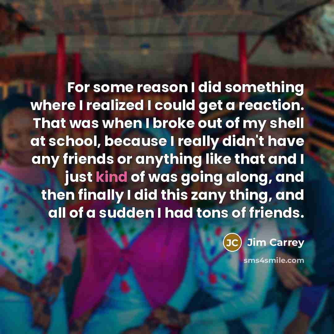 “For some reason I did something where I realized I…” quote by Jim Carrey