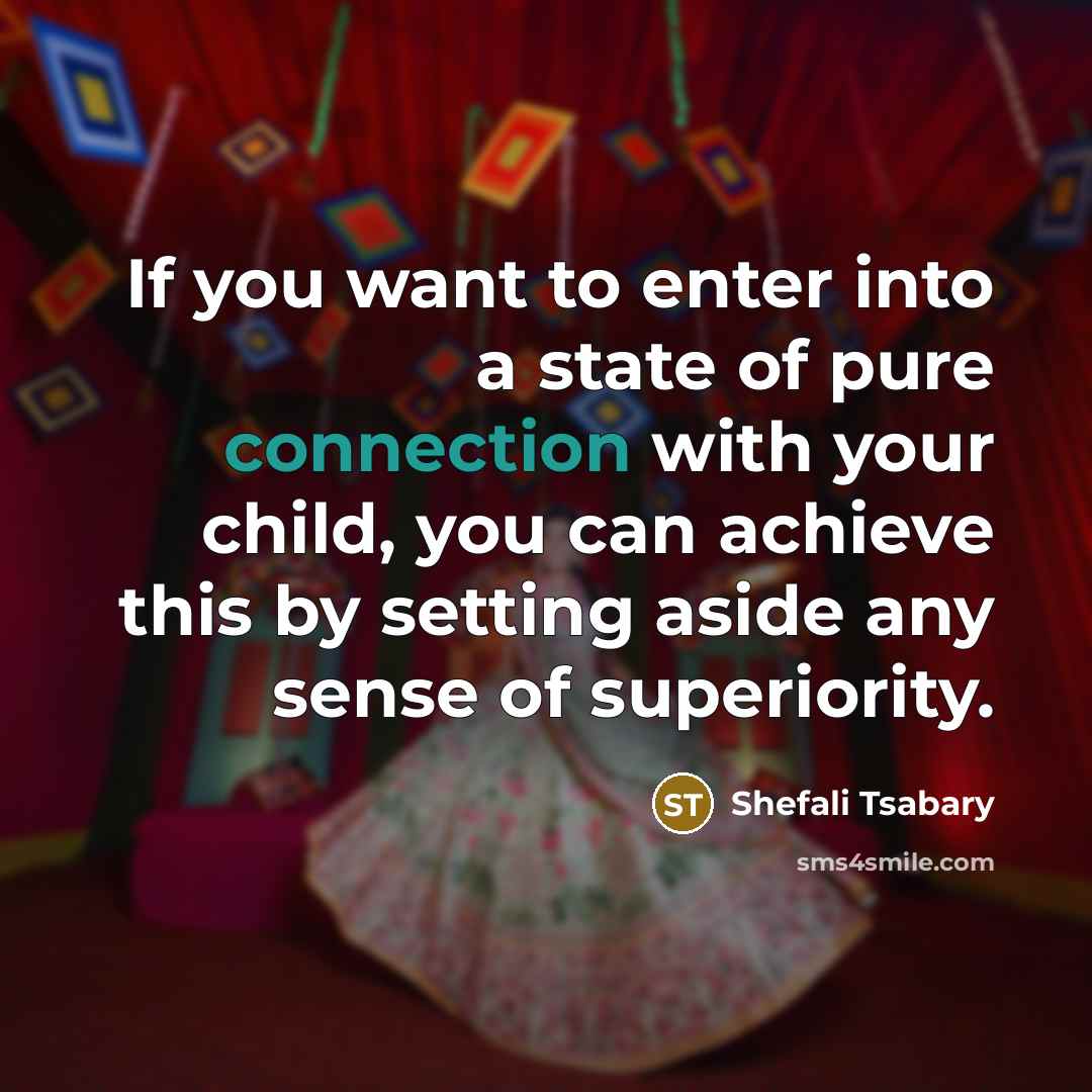 “If you want to enter into a state of pure…” quote by Shefali Tsabary