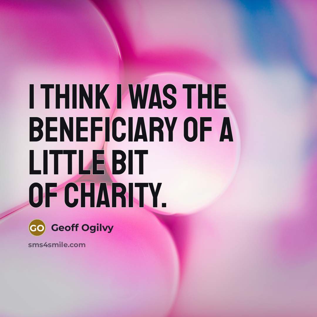 “I think I was the beneficiary of a little bit…” quote by Geoff Ogilvy