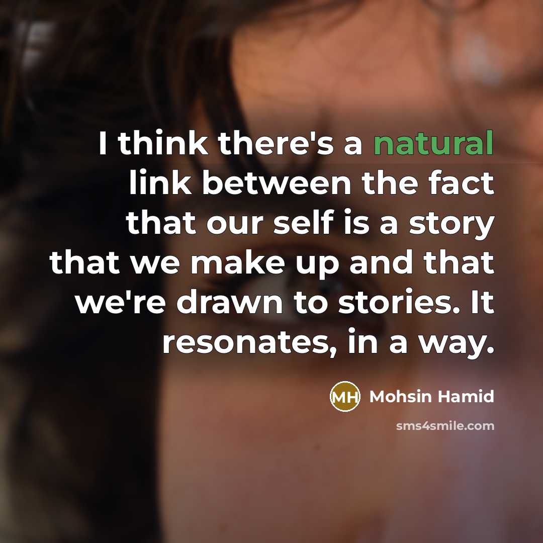 “I think there's a natural link between the fact that…” quote by Mohsin Hamid