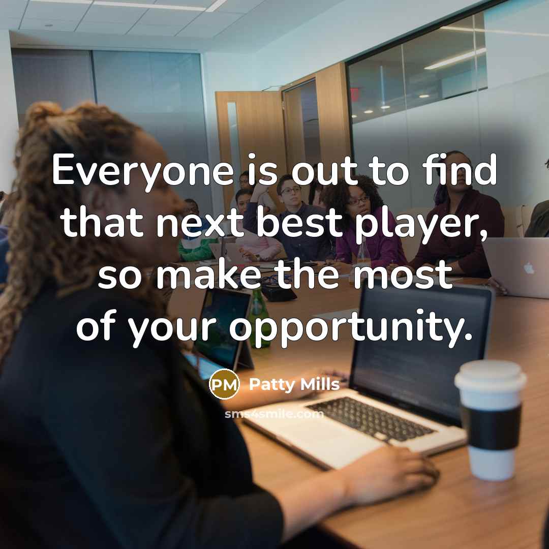 “Everyone is out to find that next best player, so…” quote by Patty Mills
