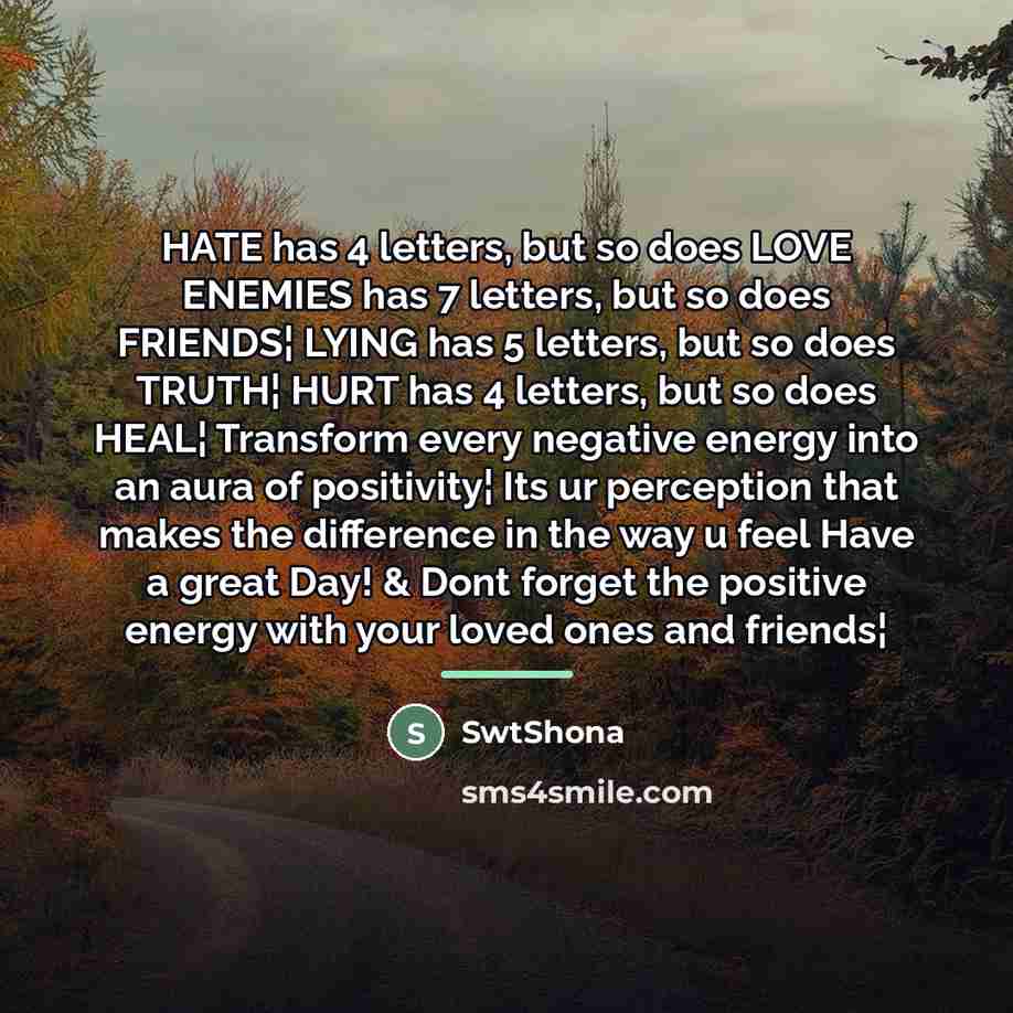 “HATE has 4 letters, but so does LOVE ENEMIES has…” quote by Anonymous