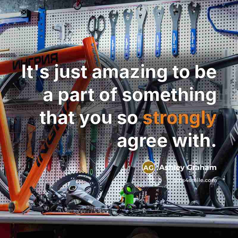 “It's just amazing to be a part of something that…” quote by Ashley Graham