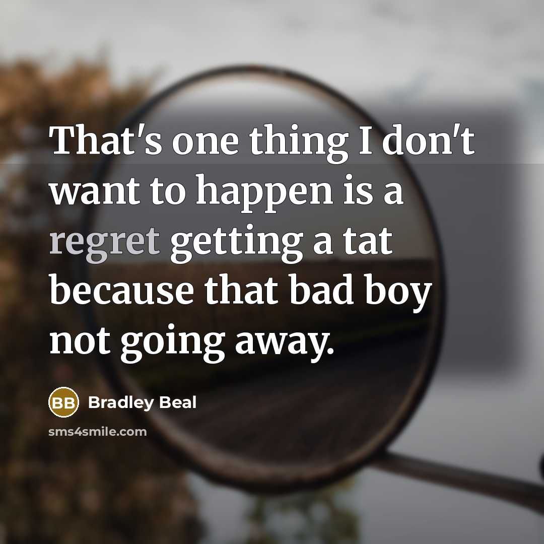“That's one thing I don't want to happen is a…” quote by Bradley Beal