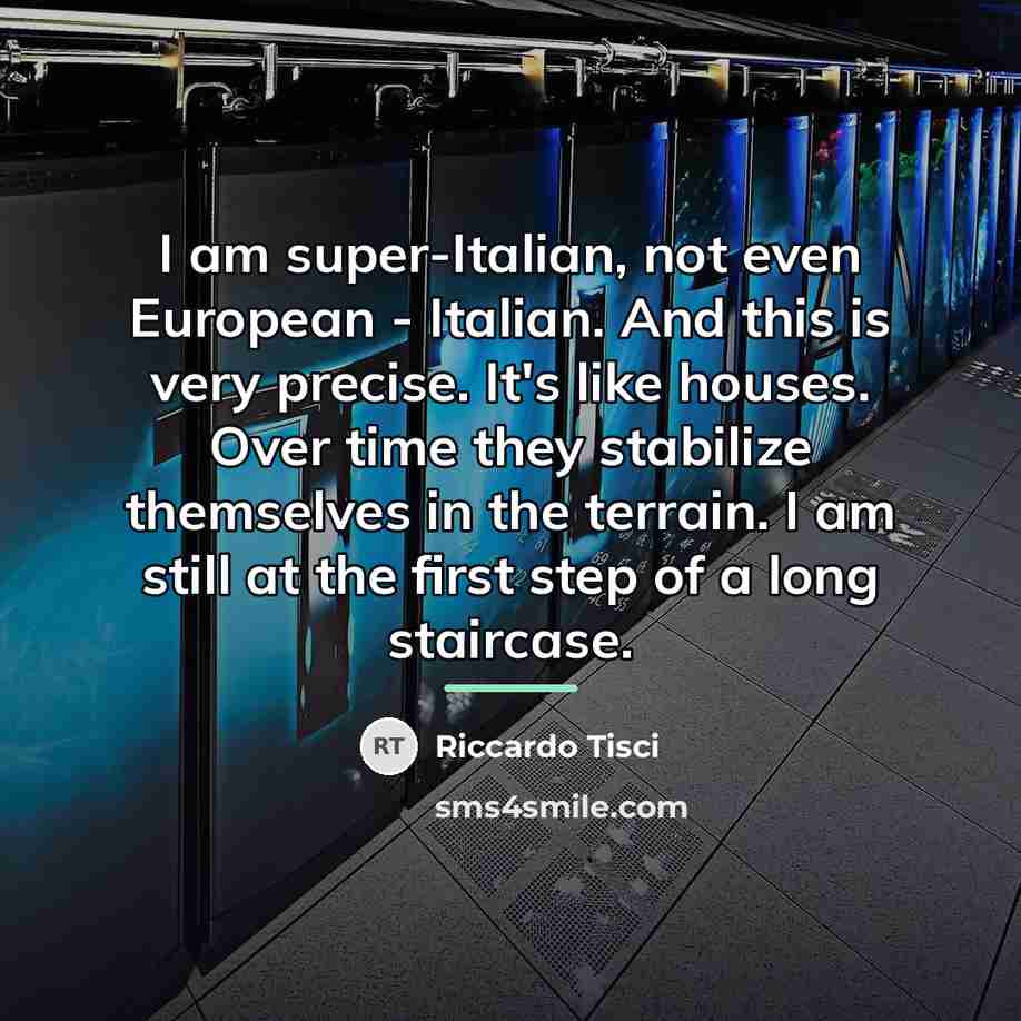 “I am super-Italian, not even European - Italian. And this…” quote by Riccardo Tisci