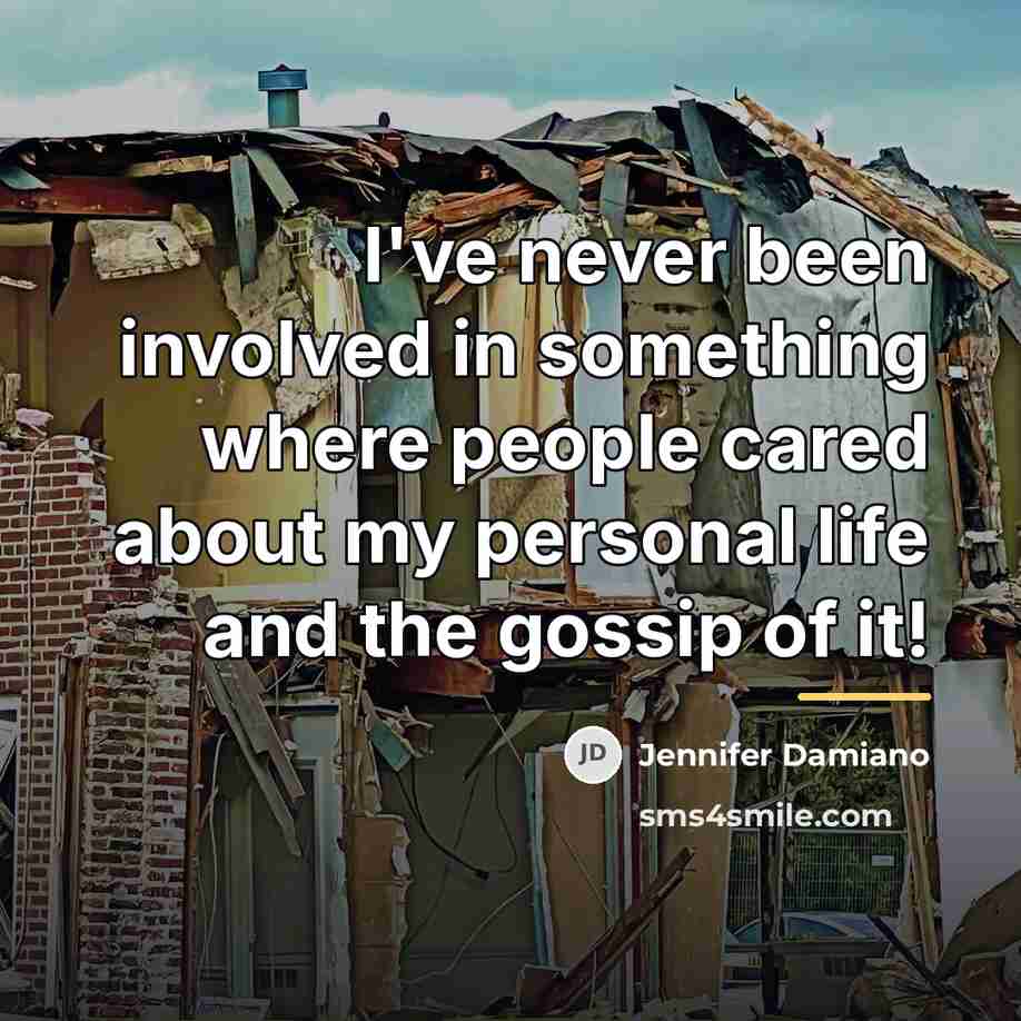 “I've never been involved in something where people cared about…” quote by Jennifer Damiano