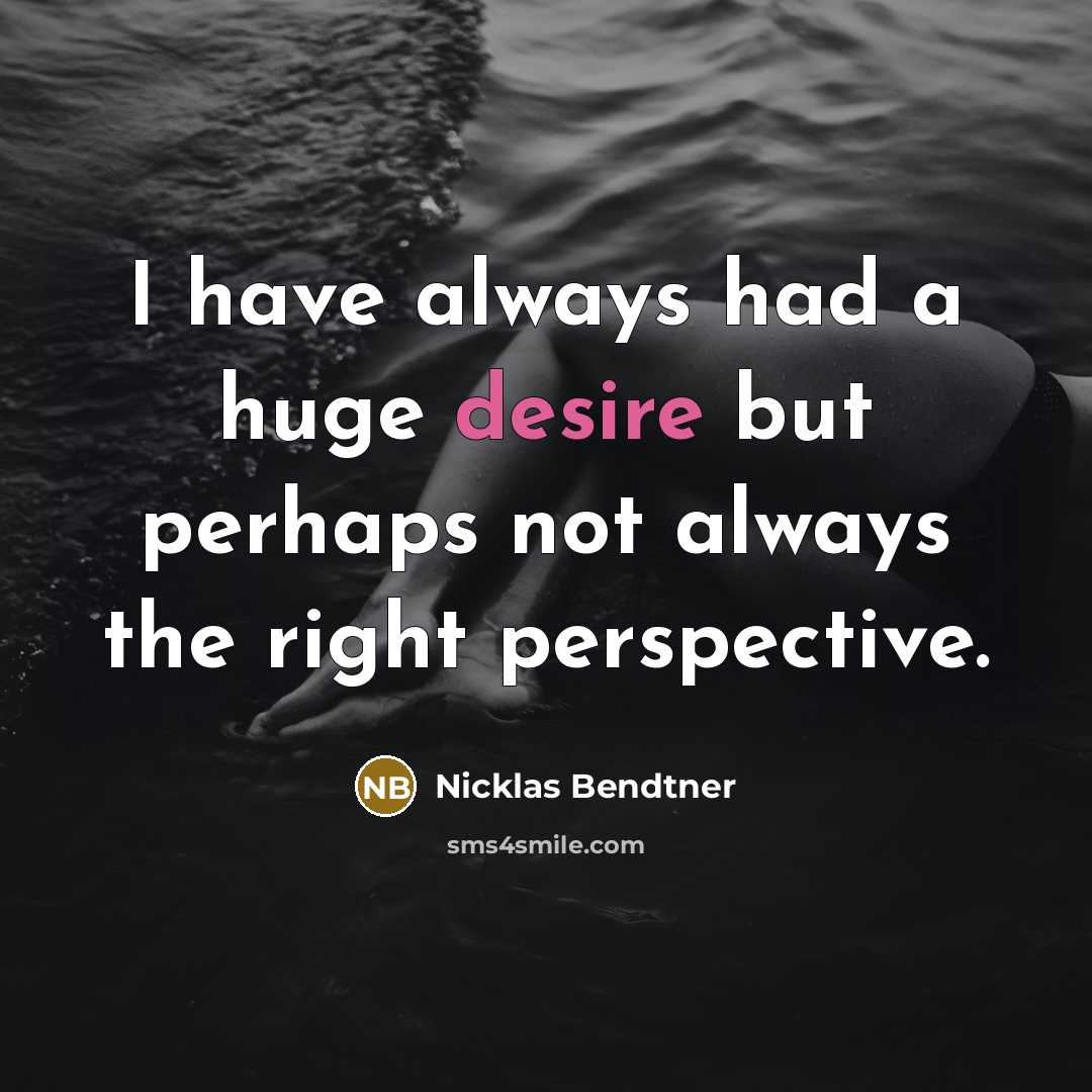 “I have always had a huge desire but perhaps not…” quote by Nicklas Bendtner