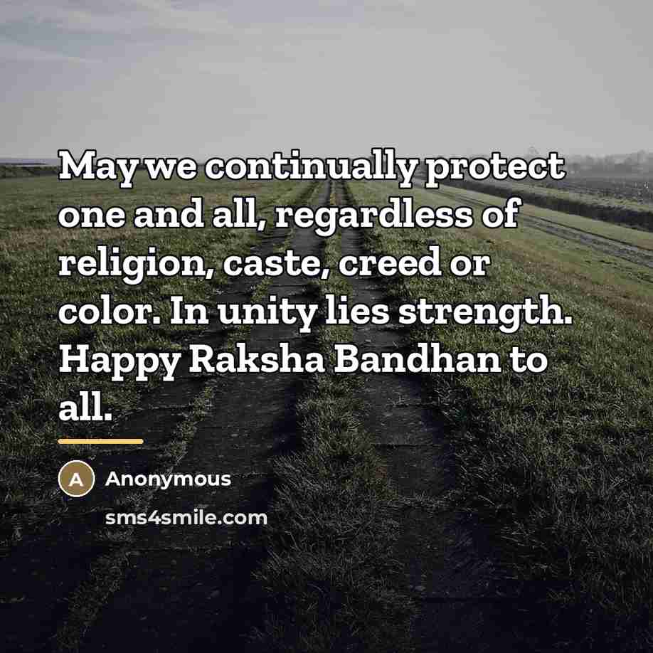 “May we continually protect one and all, regardless of religion,…” quote by Anonymous