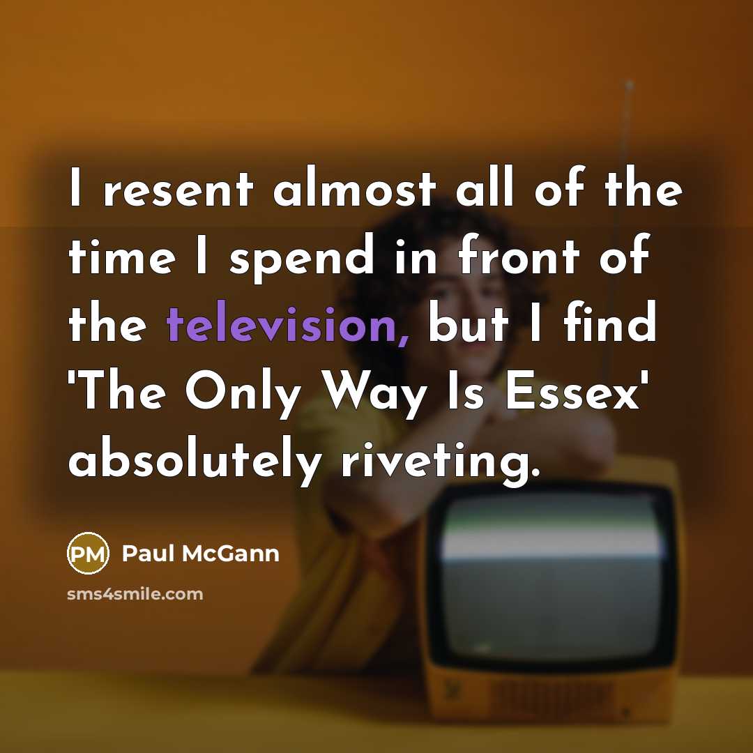 “I resent almost all of the time I spend in…” quote by Paul McGann