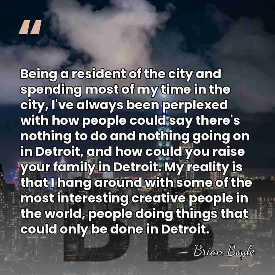 Being a resident of the city and spending most of my time&hellip; - Brian Boyle