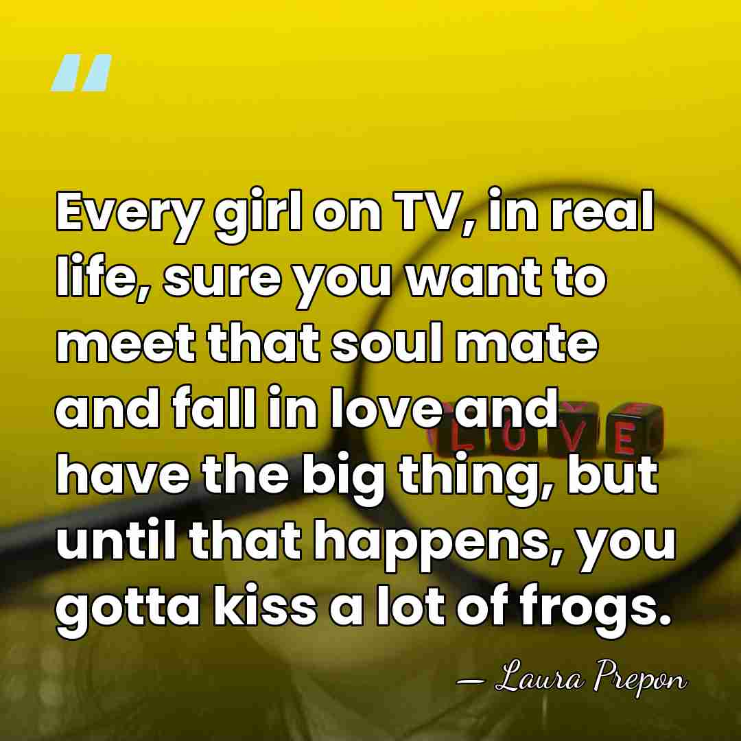 Every girl on TV, in real life, sure you want to meet&hellip; - Laura Prepon