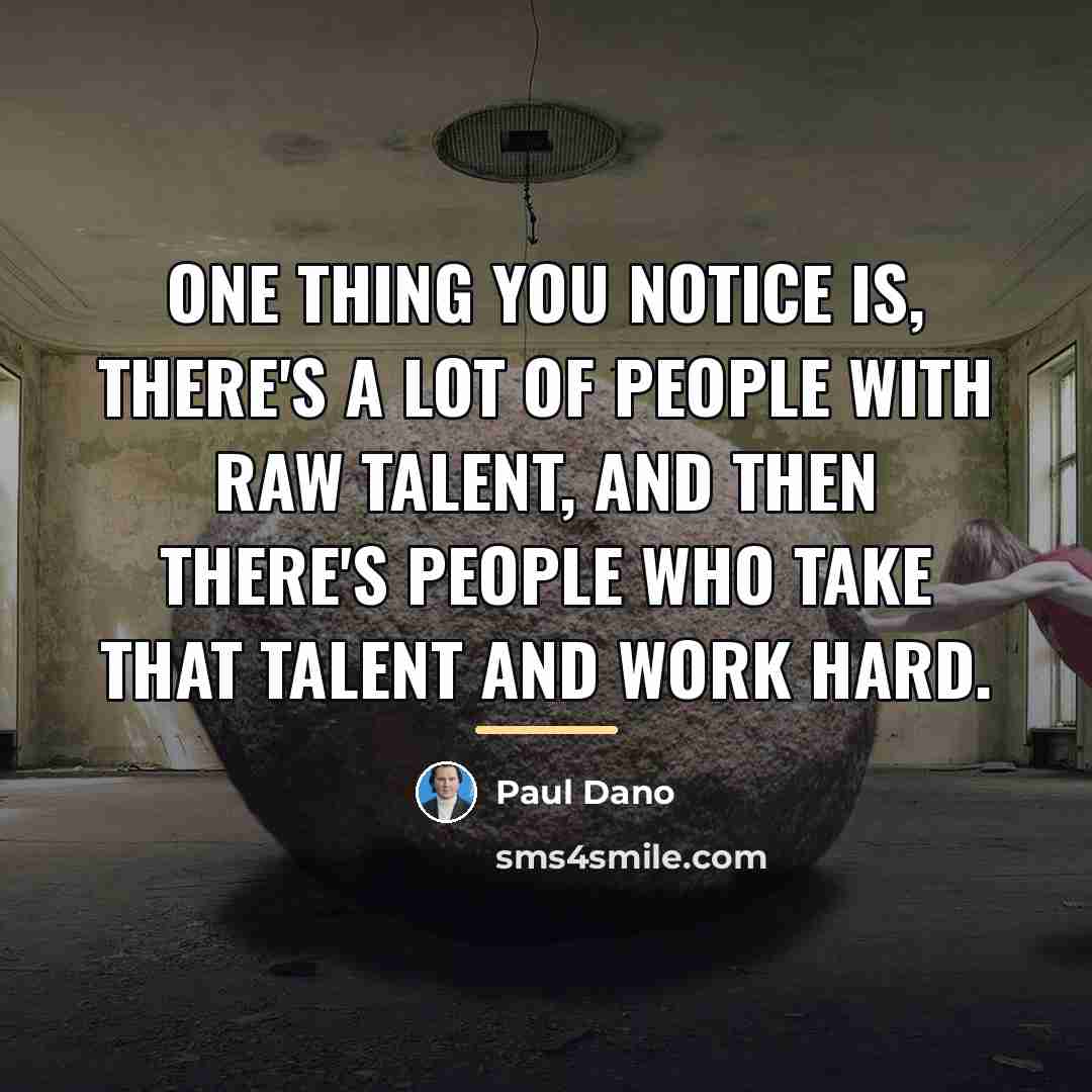 “One thing you notice is, there's a lot of people…” quote by Paul Dano