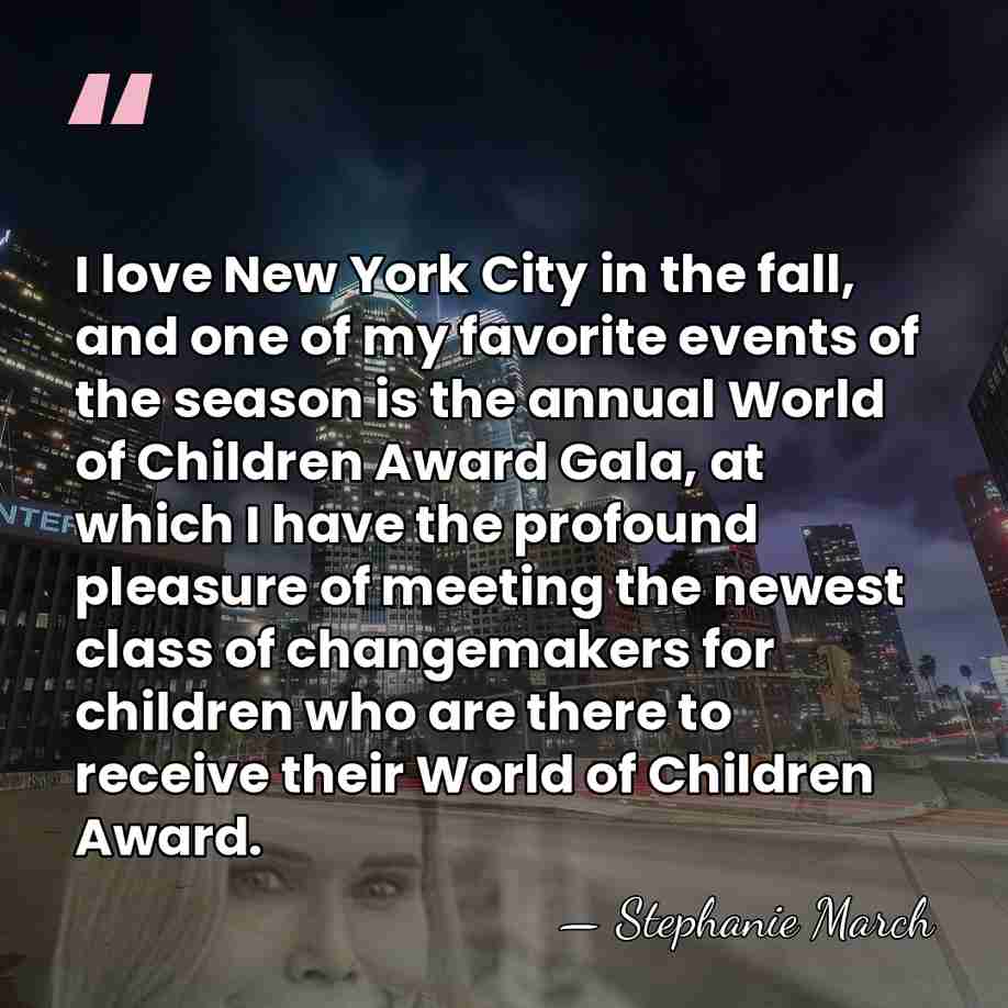 I love New York City in the fall, and one of my&hellip; - Stephanie March