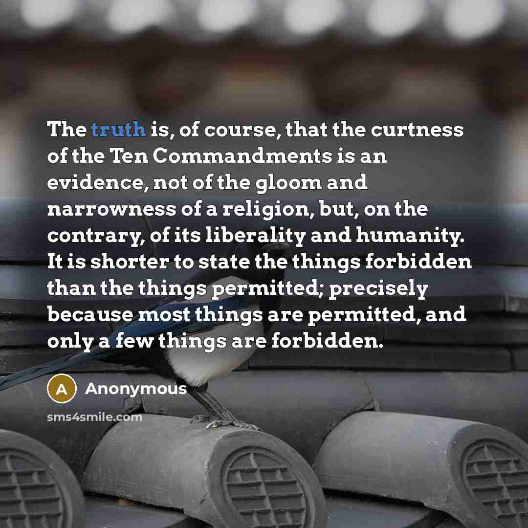 “The truth is, of course, that the curtness of the…” quote by Anonymous