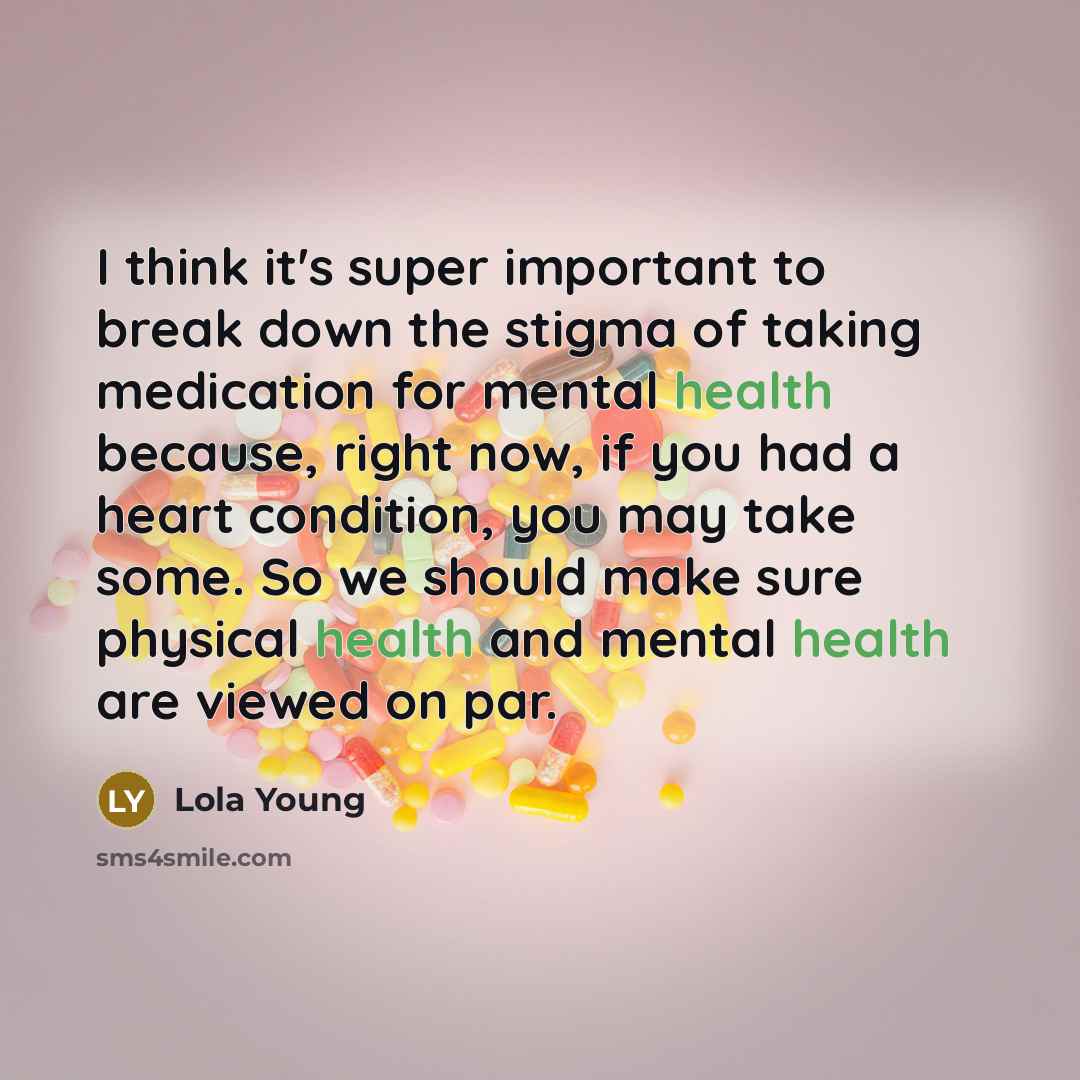 “I think it's super important to break down the stigma…” quote by Lola Young