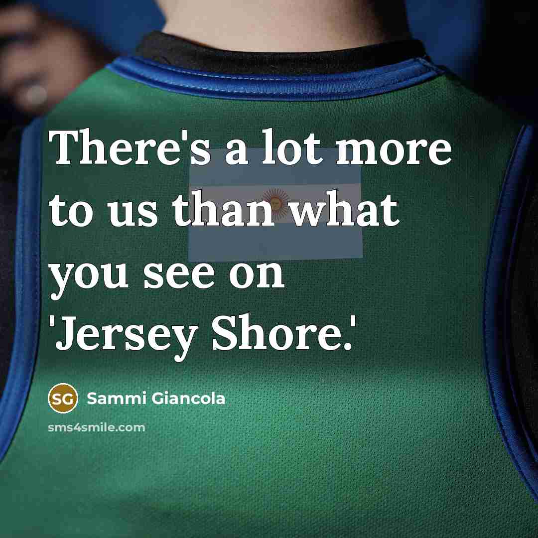 “There's a lot more to us than what you see…” quote by Sammi Giancola