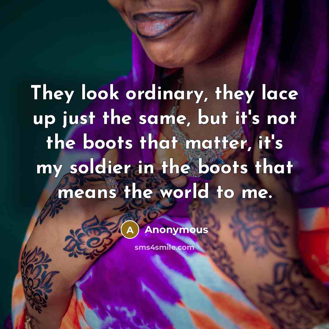 “They look ordinary, they lace up just the same, but…” quote by Anonymous