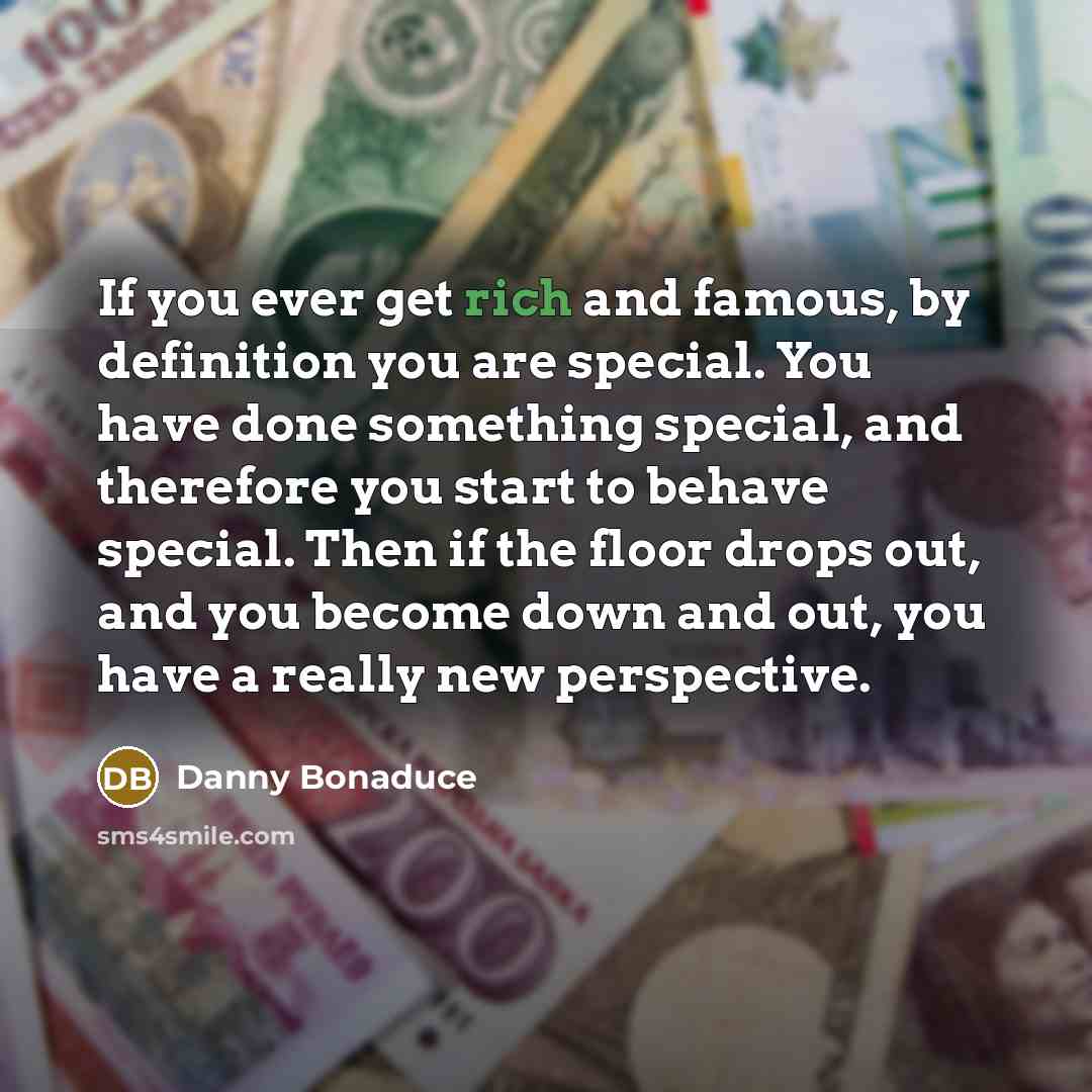 “If you ever get rich and famous, by definition you…” quote by Danny Bonaduce